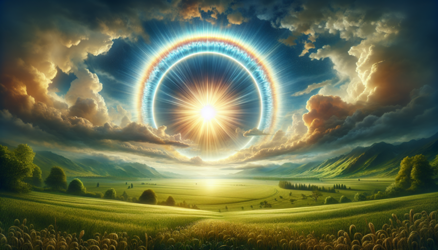 halo solar significado espiritual