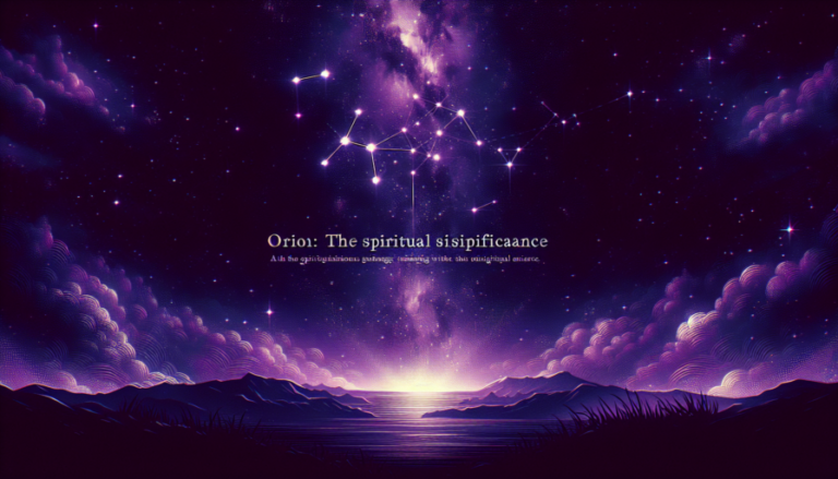 orion significado espiritual
