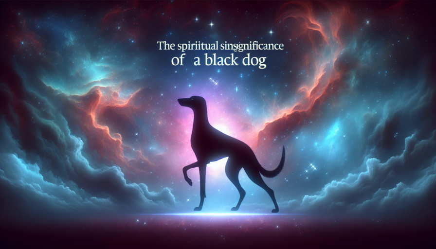 perro negro significado espiritual
